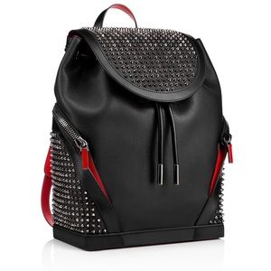 Christian Louboutin Explorafunk Spike-embellished Leather Backpack